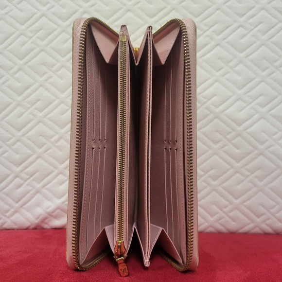 Louis Vuitton Damier Azur Zippy Long Wallet Pink..Authentic!! - Picture 5 of 16